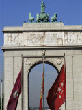 Triumphal Arch, Moncloa, Madrid, Spain Photographic Print by Upperhall 