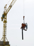 New Pier Under Construction, Santa Maria, Sal (Salt), Cape Verde Islands, Africa Photographic Print by R H Productions 