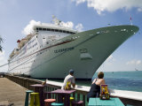 Cruise Ship, Key West, Florida, USA Photographic Print by R H Productions 