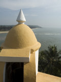 View of the Sea to the Right,And the Tiracol River to the Left, from Fort Tiracol, Goa, India Photographic Print by R H Productions 
