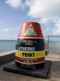 Old Buoy Used as Marker for the Furthest Point South in the United States, Key West, Florida, USA Photographie par R H Productions 