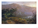 Gathering at Sundown Giclee Print by Thomas Birch