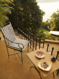 View of the Tiracol River and Arabian Sea from Fort Tiracol, Now a Heritage Hotel, Goa, India Photographic Print by R H Productions 