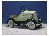 A Lincoln Continental Pedal Car, Finished with Chrome, Lime and Forest Green Paint, Circa 1935 Giclee Print