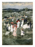 Strolling in the Park reproduction procédé giclée par Robert Blum