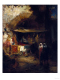 Moroccan Bazaar Impressão giclée por Thomas Moran