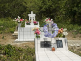 Graves Near Beach at Punta Islita, Nicoya Pennisula, Pacific Coast, Costa Rica, Central America Photographic Print by R H Productions 