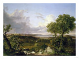 View of Boston Giclee-trykk av Filipo Or Frederico Bartolini