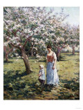 Promenade Among the Blossoms Giclee-trykk av Filipo Or Frederico Bartolini