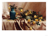 A Study in Roses Giclee-trykk av William Bradford A Study in Roses Giclee-trykk av William Bradford