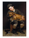 Friends Giclee Print by John George Brown