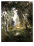 Forest Glade, Santa Barbara, 1918 Giclee-trykk av Thomas Jones Barker Forest Glade, Santa Barbara, 1918 Giclee-trykk av Thomas Jones Barker
