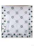 A Fine Stencilled Coverlet, 1835-1840 Giclee Print