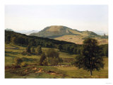 Hill and Dale Giclee-trykk av Thomas Jones Barker Hill and Dale Giclee-trykk av Thomas Jones Barker