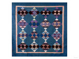 An Amish Bird in Flight Design Coverlet, Midwestern, Pieced and Quilted Cotton, 1900-1925 Giclee Print