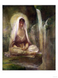 Kwannon Meditating on Human Life Giclee Print by William Bradford