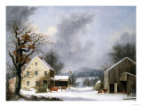 Jones Inn, Circa 1855 reproduction procédé giclée par David Gilmour Blythe