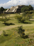 Building 5, the Ancient Zapotec City of Monte Alban, Unesco World Heritage Site, Oaxaca Photographic Print by R H Productions 