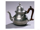 Fine and Rare Teapot, Peter Young, New York, 1775-1785, or Albany, 1785-1795 reproduction procédé giclée par Eugene Atget