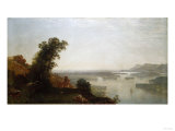 The Mississippi River Bluffs Near Winoma Giclee-trykk av Thomas Jones Barker The Mississippi River Bluffs Near Winoma Giclee-trykk av Thomas Jones Barker