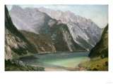 Alpine Lake reproduction procédé giclée par David Gilmour Blythe