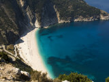 Myrtos Beach, the Best Beach for Sand Near Assos, Kefalonia (Cephalonia), Ionian Islands, Greece Photographic Print by R H Productions 