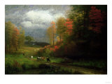 Rainy Day in Autumn, Massachusetts, 1857 Giclee Print by Sir William Beechey Rainy Day in Autumn, Massachusetts, 1857 Giclee Print by Sir William Beechey