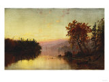 Greenwood Lake at Twilight, 1873 Giclee Print by William Bradford