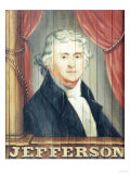 An Important Tavern Sign Depicting Thomas Jefferson and James Madison Giclee Print by Dirk Van Erp