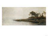 Along the Coast, Circa 1881 Impressão giclée por Frederic Edwin Church