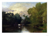 The Sequonac, New Jersey, 1877 Giclee Print by Thomas Birch