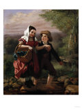 The Picnic, 1861 Impressão giclée por David Gilmour Blythe The Picnic, 1861 Impressão giclée por David Gilmour Blythe
