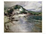 Beach at Squam Giclee-trykk av Thomas Jones Barker Beach at Squam Giclee-trykk av Thomas Jones Barker