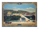 A View of Schuylkill County Almshouse, Circa 1880 reproduction procédé giclée par John Bachman