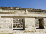 Fantastic Geometric Carving, Mitla, Ancient Mixtec Site, Oaxaca, Mexico, North America Photographic Print by R H Productions