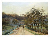Orchard Near D'Osny, Pontoise, 1874 Lámina giclée por Edgar Degas