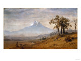 Mount Hood, 1863 reproduction procédé giclée par Albert Bierstadt