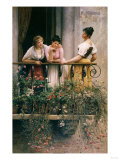 The Balcony Giclee Print by Sir William Beechey