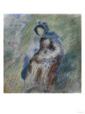 Seated Woman Giclee-trykk av David Gilmour Blythe Seated Woman Giclee-trykk av David Gilmour Blythe