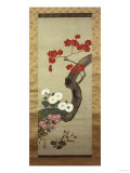 Autumn Flowers Giclee-trykk av Okada Beisanjin Autumn Flowers Giclee-trykk av Okada Beisanjin