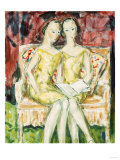 Flappers, Circa 1925-1927 reproduction procédé giclée par Alfred Henry Maurer