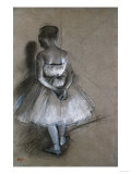Dancer Standing, Her Hands Crossed Behind Her Back, 1874 Giclee-trykk av David Gilmour Blythe Dancer Standing, Her Hands Crossed Behind Her Back, 1874 Giclee-trykk av David Gilmour Blythe