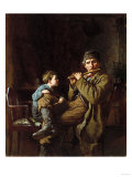 The Earnest Pupil, 1881 reproduction procédé giclée par Hendrik Avercamp