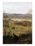 Deerfield Valley, Circa 1877 Giclee Print by James Wells Champney