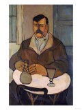 Man in a Cafe, 1922-1924 Giclee Print by Jose Agustin Arrieta