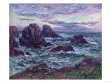The Evening at Ouessant Giclee Print by Edgar Degas