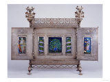 An Enamelled Triptych by Nelson and Edith Dawson (1859-1942), 1896 Reproduction procédé giclée par Nelson And Edith Dawson
