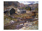 Early Spring Landscape Giclee Print by Leon Bakst