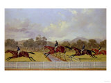 A Steeplechase Giclee Print by Carl Frederic Aagaard