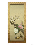 Autumn Flowers Giclee-trykk av Okada Beisanjin Autumn Flowers Giclee-trykk av Okada Beisanjin